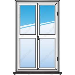 Modern Double Window