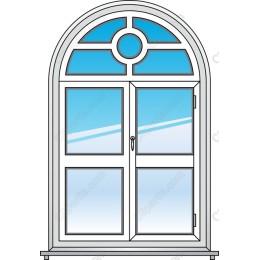 Elegant Arched Window