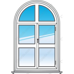Elegant Arched Window