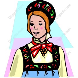 Vibrant Traditional Woman