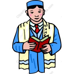 Traditional Young Boy Holding Book