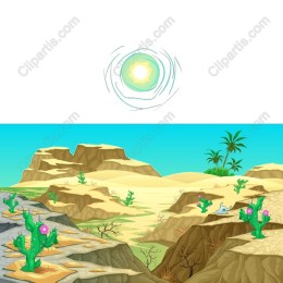Vibrant Desert Landscape