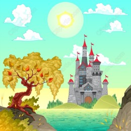 Fairytale Castle Landscape