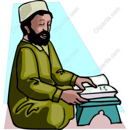 Serene Scholar Reading