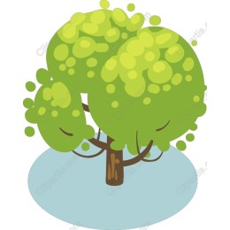 Cheerful Whimsical Tree