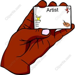 Artist's Business Card
