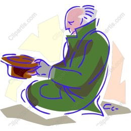 Elegant Thoughtful Figure in Green Coat with Top Hat
