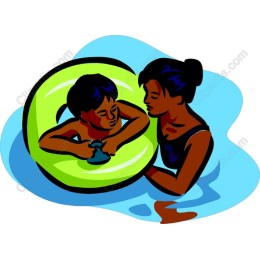 Summer Joy: Family Pool Time