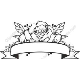 Elegant Floral with Customizable Ribbon