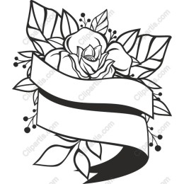 Enchanting Rose with Ribbon