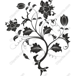 Elegant Floral Vine work