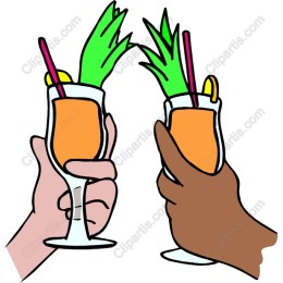 Tropical Cocktail Toast