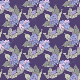 Pastel Floral Elegance Pattern