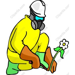 Vibrant Gardener in Protective Gear