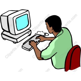 Retro Computer User