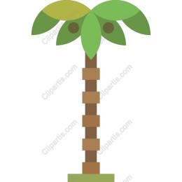 Vibrant Tropical Palm Tree