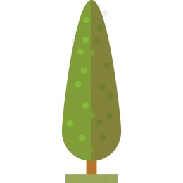 Stylized Green Tree