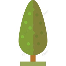 Stylized Green Tree