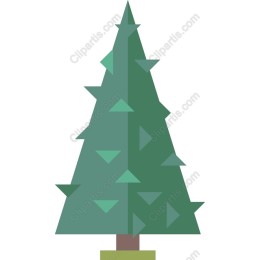 Geometric Pine Tree
