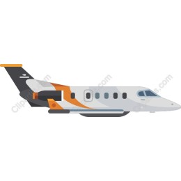 Modern Private Jet