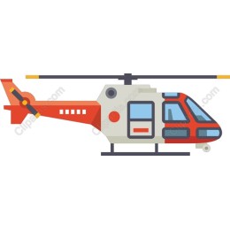 Vibrant Helicopter