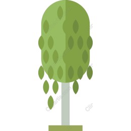 Stylized Green Tree