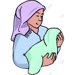 Tender Embrace: Mother and Newborn