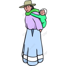 Traditional Mother and Child