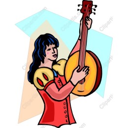 Vibrant Musician with Traditional Instrument