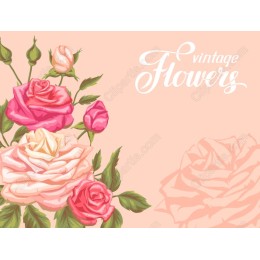 Vintage Flowers work