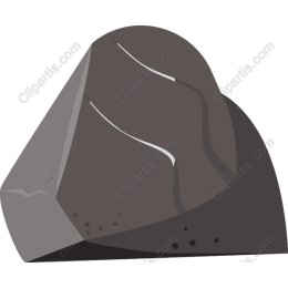 Stylized Rock Clipart