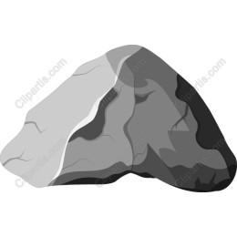 Grayscale Rock