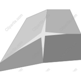 Sleek Abstract Geometric Shape