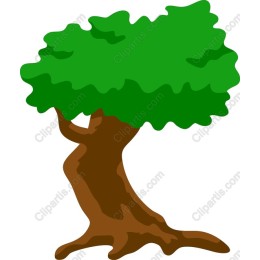 Vibrant Green Tree