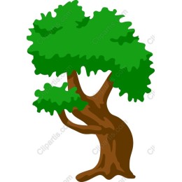 Vibrant Green Tree