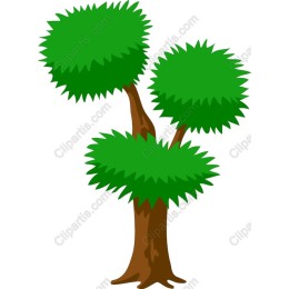 Vibrant Lush Green Tree