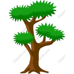 Stylized Green Tree