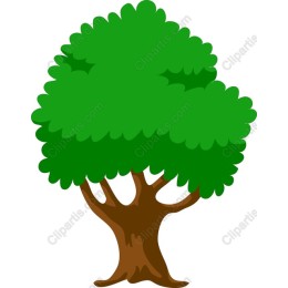 Vibrant Green Tree