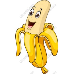 Cheerful Banana Character