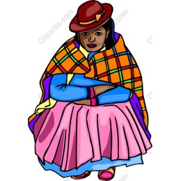 Vibrant Traditional Dress