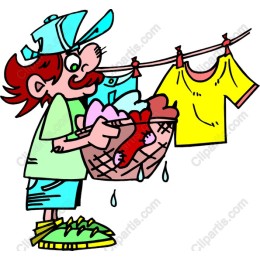 Laundry Day Fun - Playful