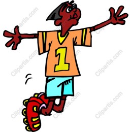 Joyful Young Athlete