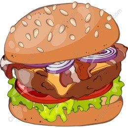 Vibrant Burger