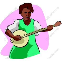 Joyful Banjo Player