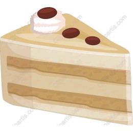 Scrumptious Cake Slice