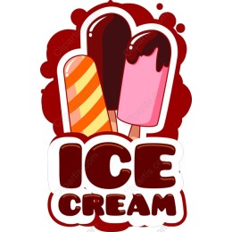 Colorful Ice Cream Popsicle