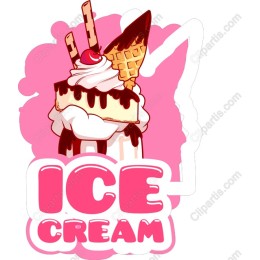 Vibrant Ice Cream