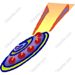 Colorful UFO