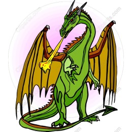 Fierce Green Dragon