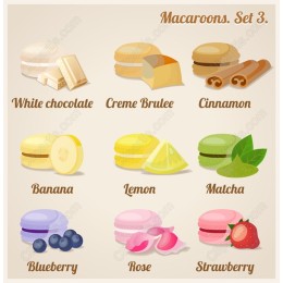 Macaroons Set 3 - Delightful
